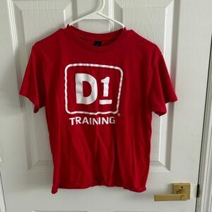 Gildan Kids Red Training T-Shirt